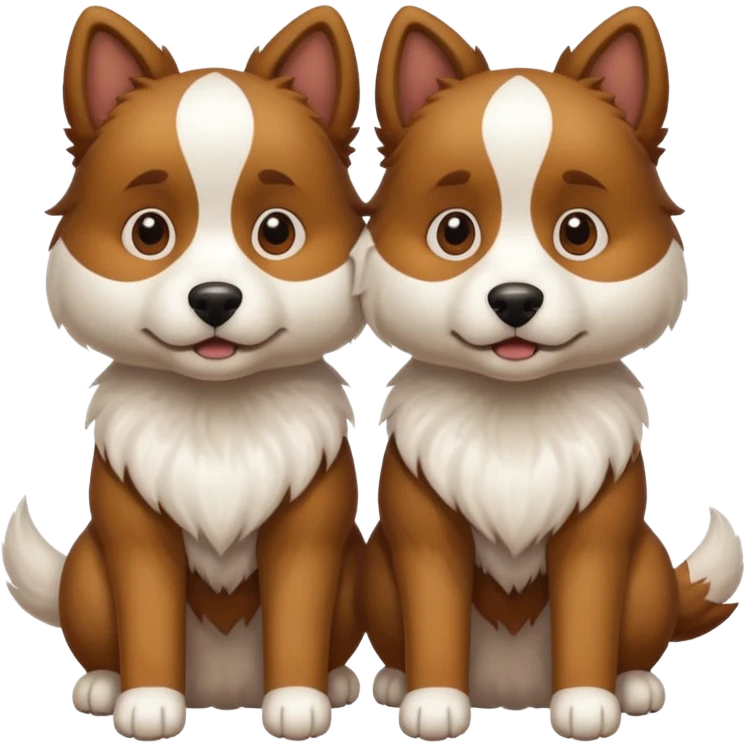 two-headed dog emoji
