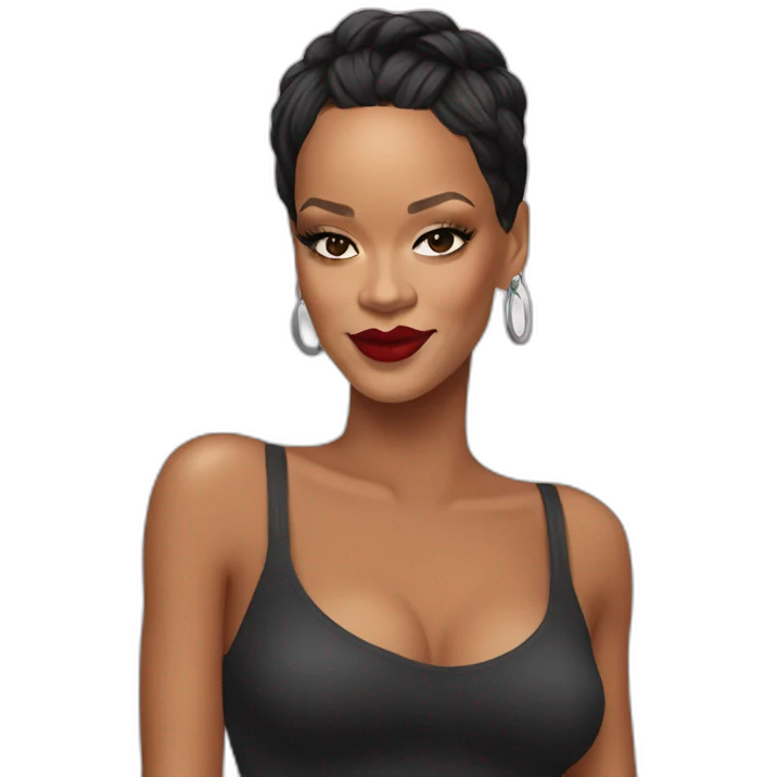 Rihanna singer emoji