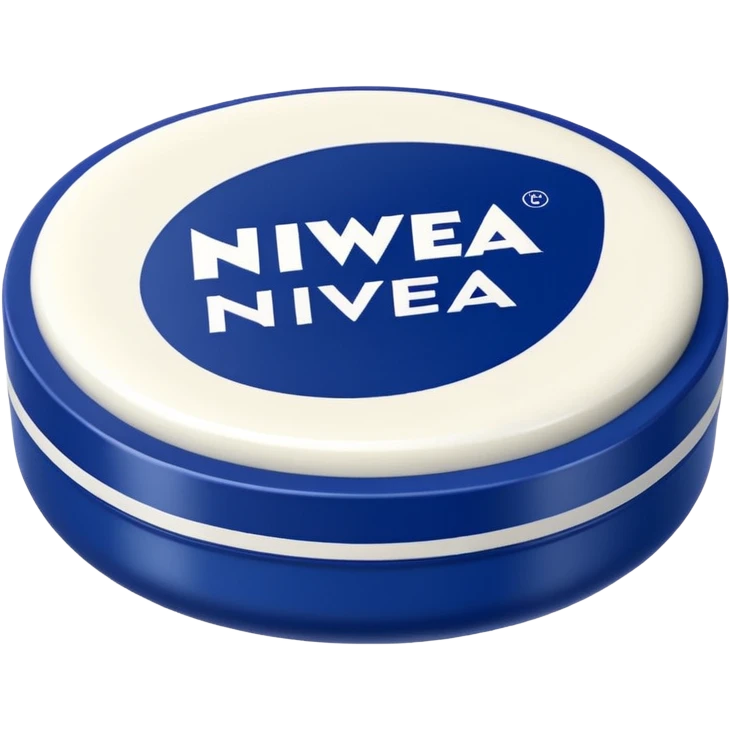generate an ios genmoji of a NIVEA lip balm emoji