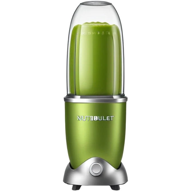 Emoji de una nutribullet verde emoji
