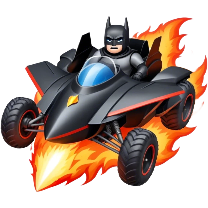 ATV QUAD batmobile rocket at take-off in fire france ! emoji