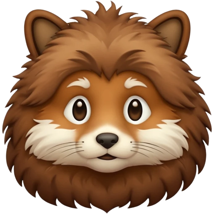 A furry thinking emoji emoji