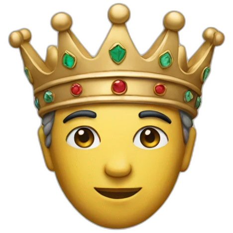 sculp and crown emoji