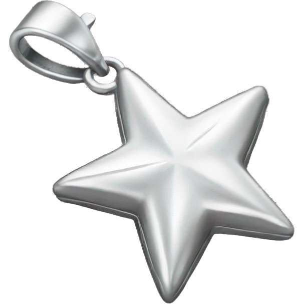 silver star charm emoji