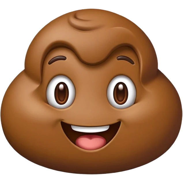 Crée-moi un emoji qui fait caca emoji