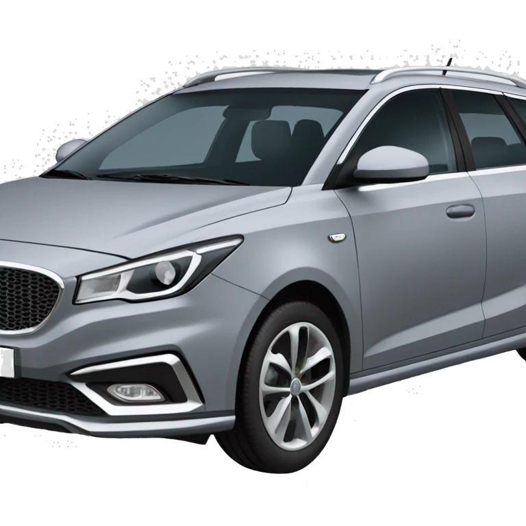 Gray MG5 EV estate emoji