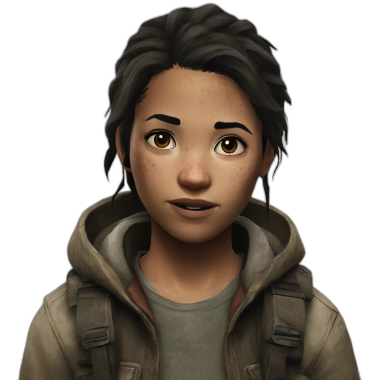 Elli from The Last Of Us emoji