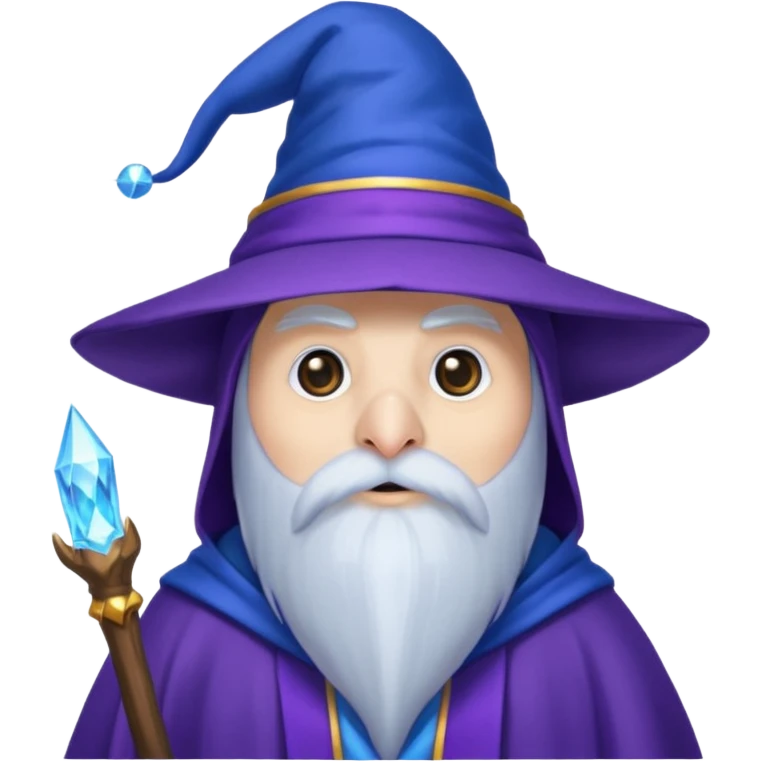 Penguin Wizard emoji