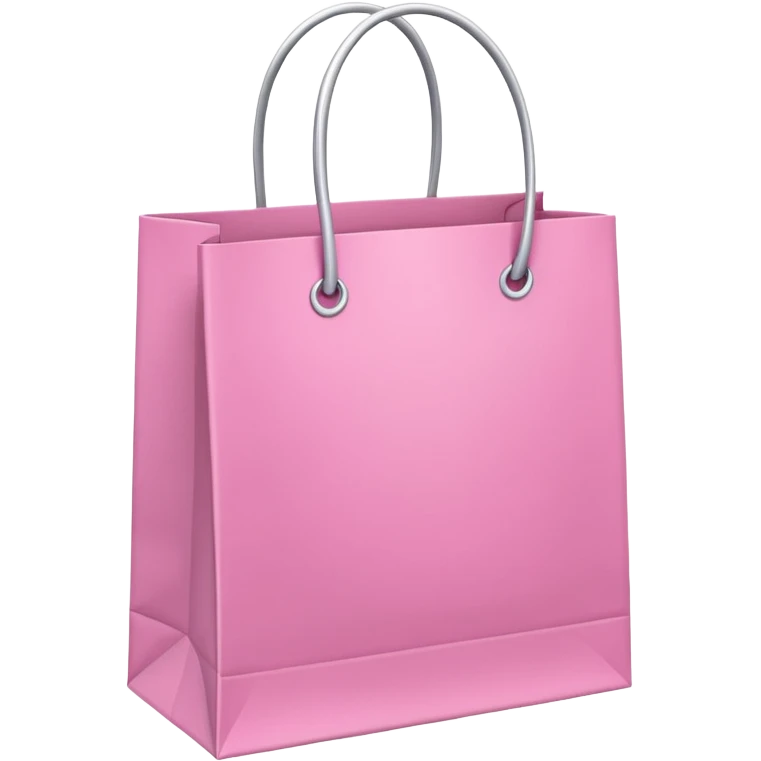 pink girly shopping bag emoji