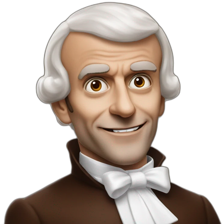 Emmanuel Macron as Count Chocula emoji