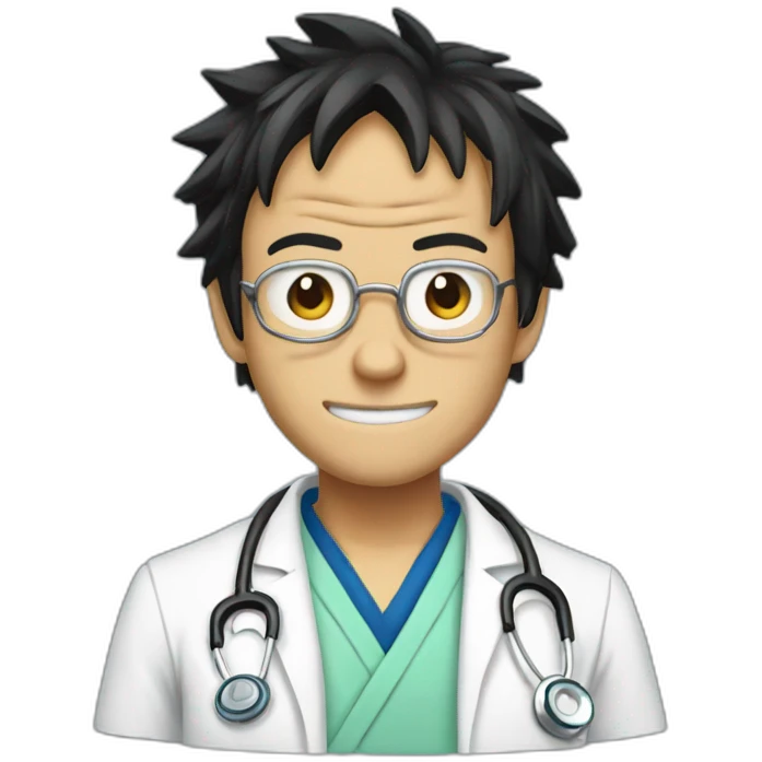 Luffy Doctor emoji