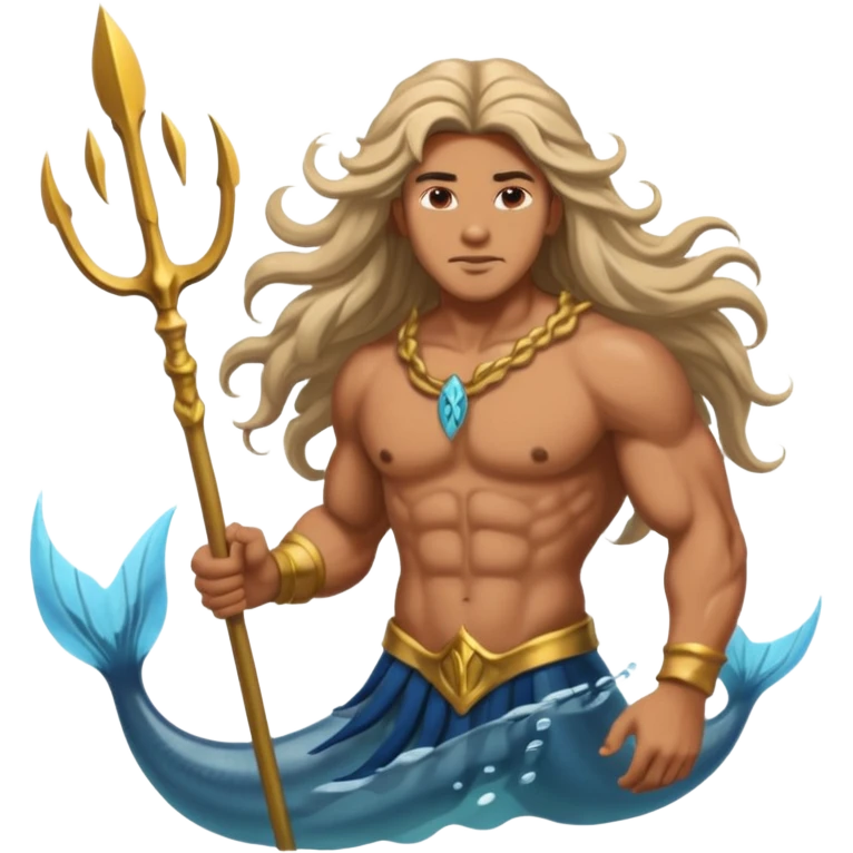 atlantis man OF THE SEA emoji