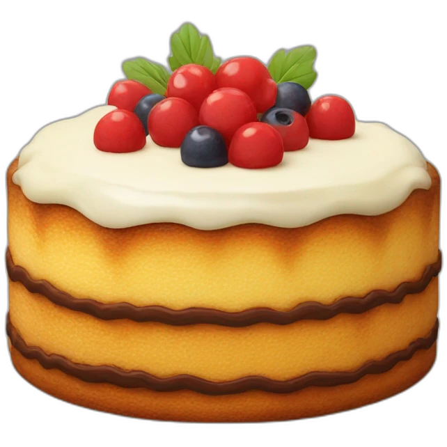 basque cake emoji