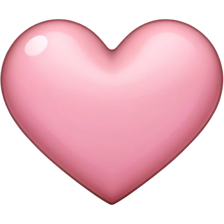 Pinkish brown heart emoji