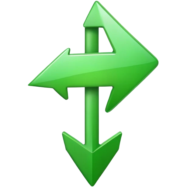 arrow up green emoji