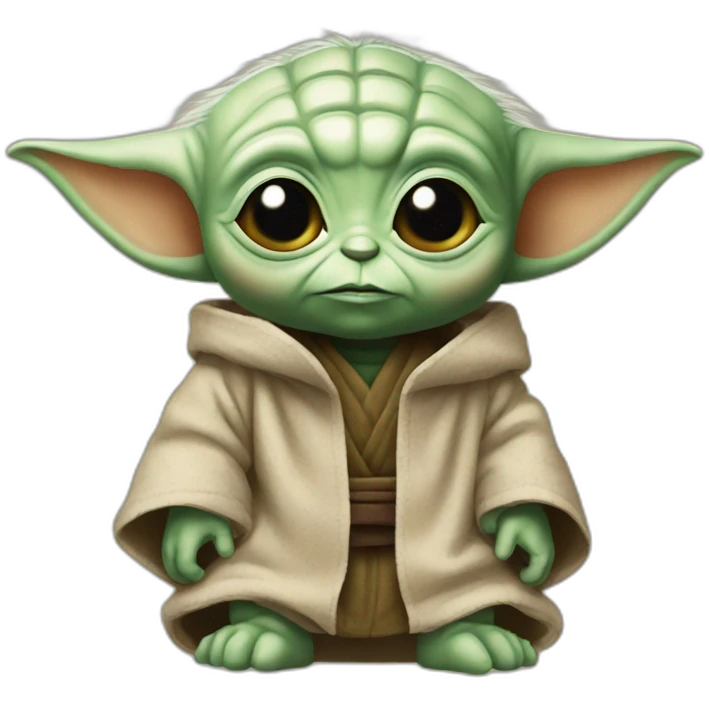 Baby-yoda-with-beard emoji