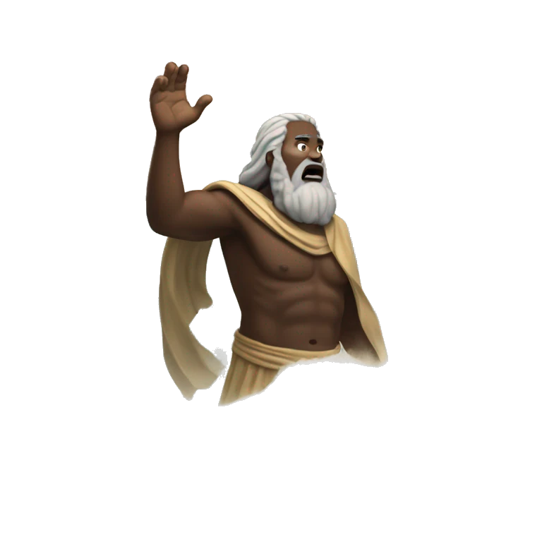 Moses parting Red Sea emoji