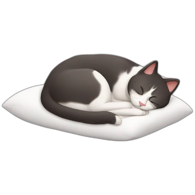 sleeping-cat emoji