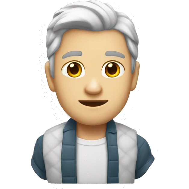 Белый бант  emoji