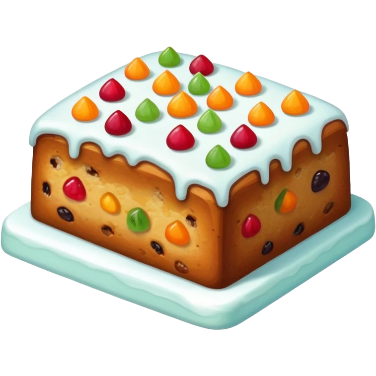 Fruitcake  emoji