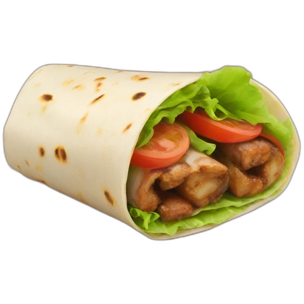 kebab wrap emoji
