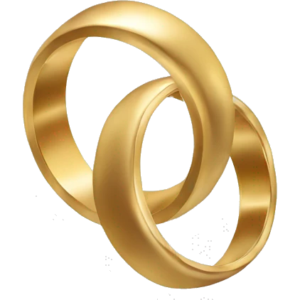 wedding ring exchange emoji