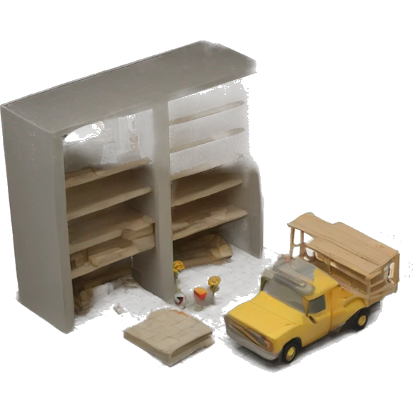 maquette set stage model emoji