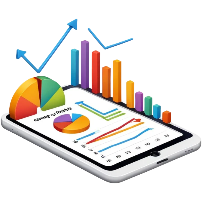 chart graph with growing metrics emoji
