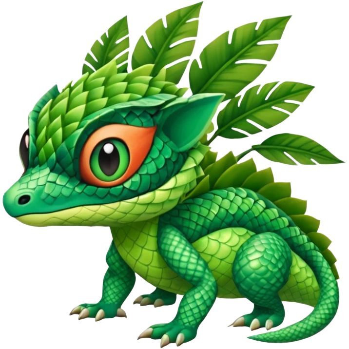  exotic tropical Fakémon-Pokémon-Vernid-creature emoji
