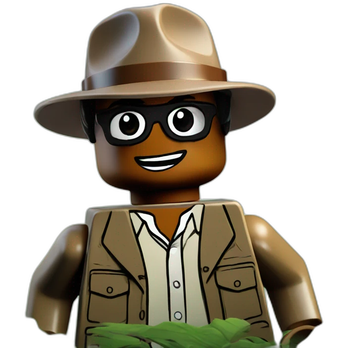 Lego jurassic park emoji