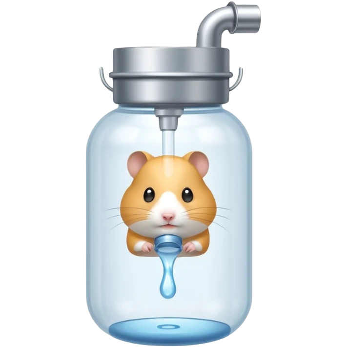 hamster waterer emoji