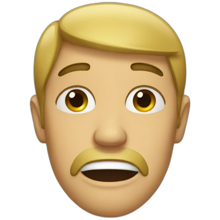 man crying emoji