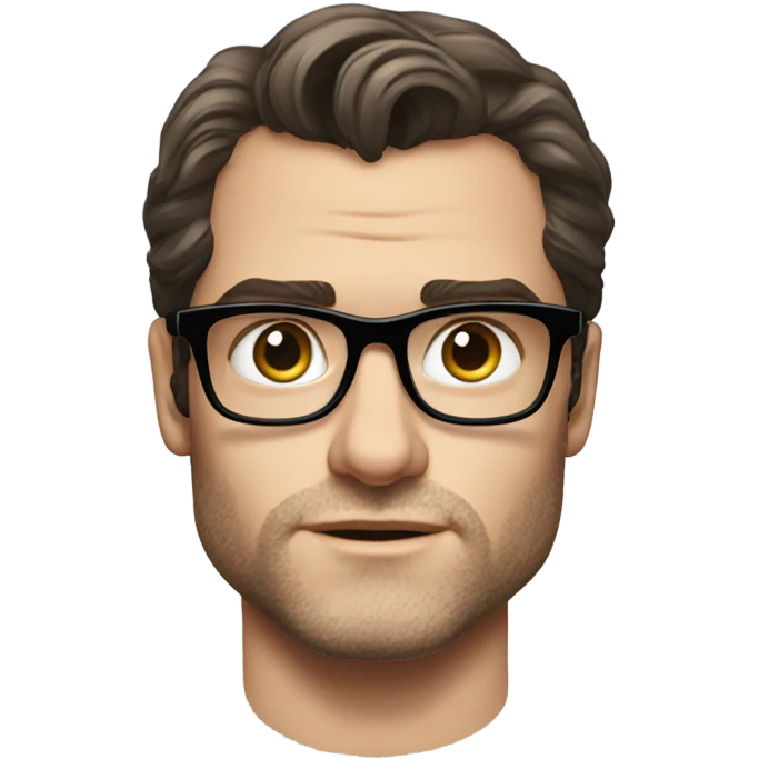Henry cavill with a laptop in front of him and glasses make him look 29 years old  emoji