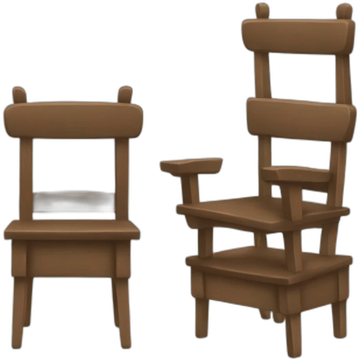 Silla escuela emoji