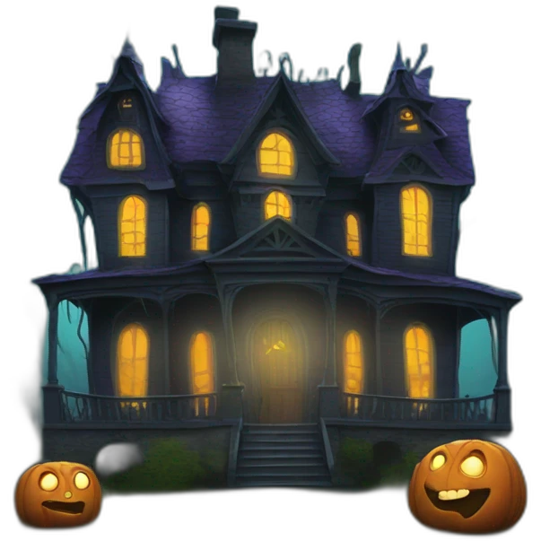haunted house emoji