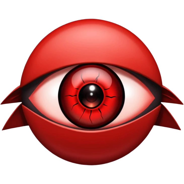 Itachi's sharing gun eye emoji