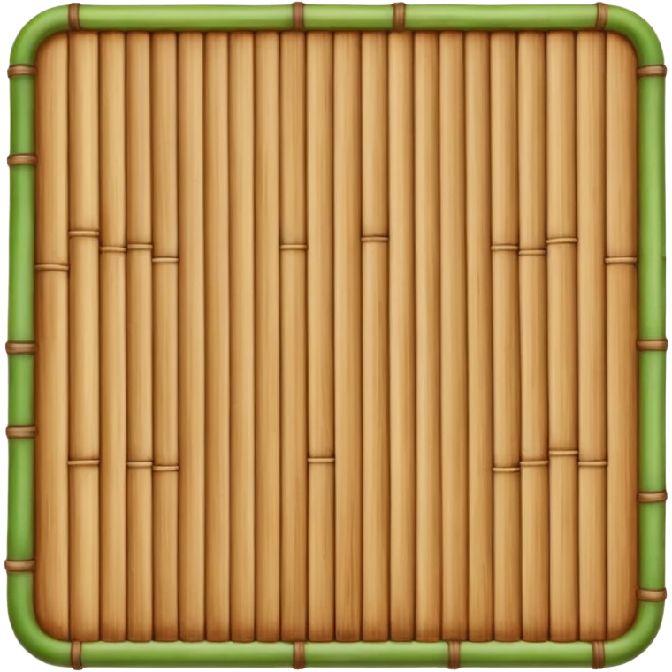 bamboo doormat emoji