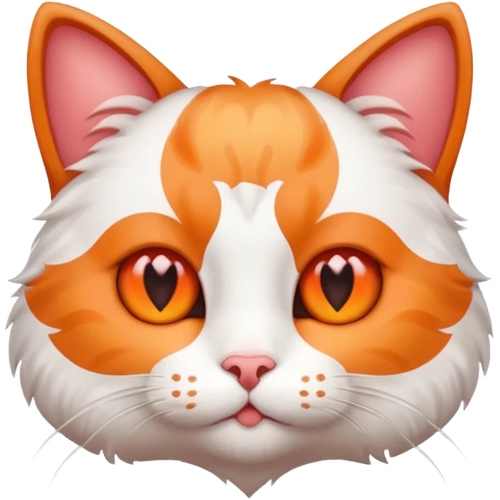 Cat with heart eyes emoji