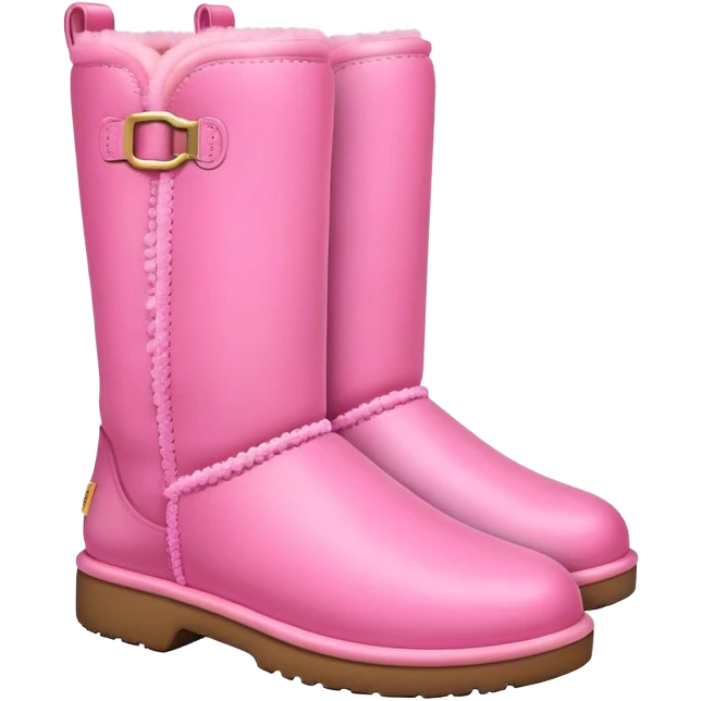 Pink Uggs emoji