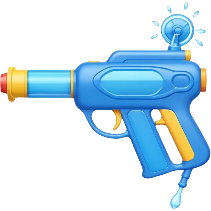 water gun emoji