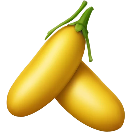 frijol amarillo emoji