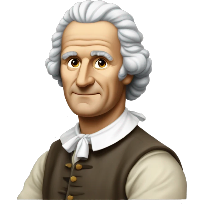 Jean-Jacques Rousseau, Genevan philosopher emoji
