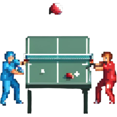 table tennis match emoji