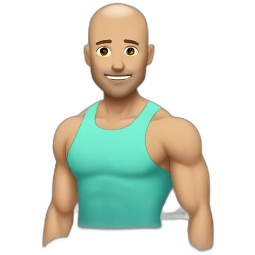 gym without hair emoji
