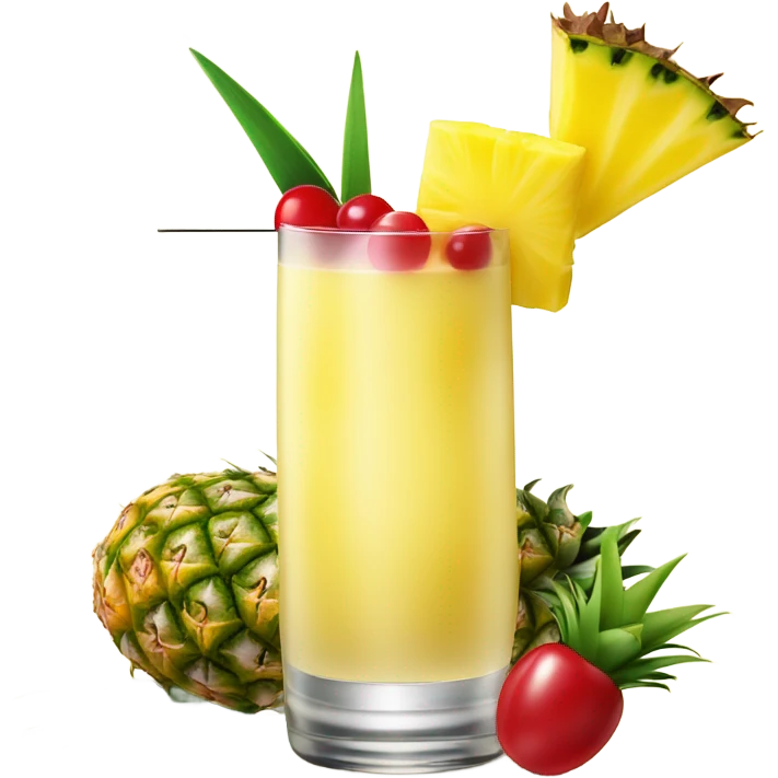 Pina colado emoji
