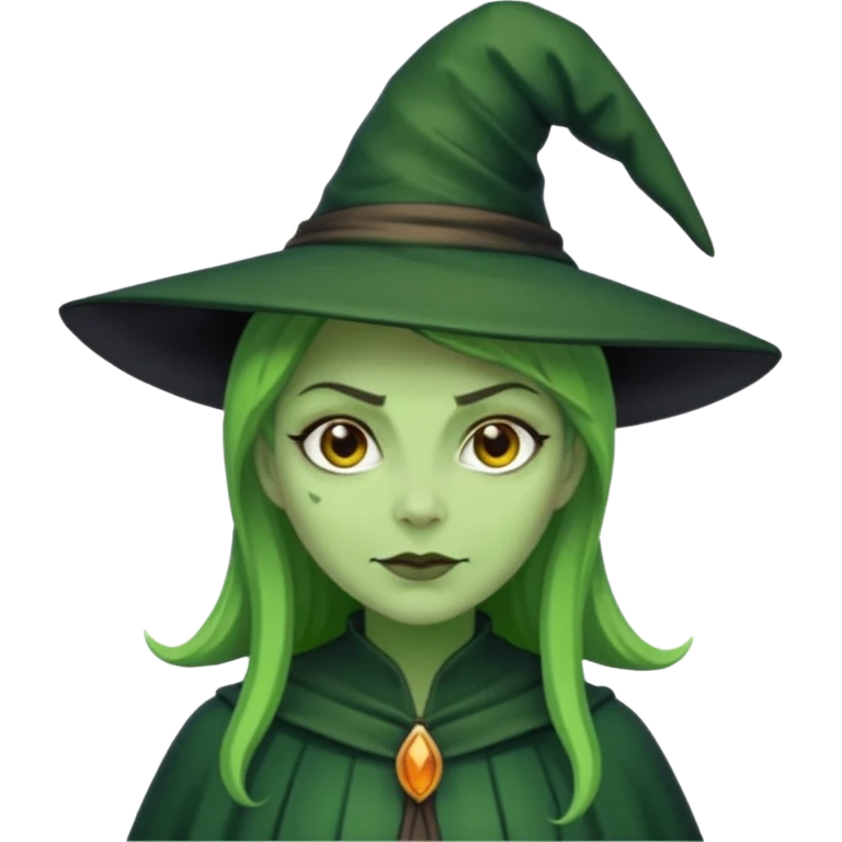 Witch with Green Skin  emoji