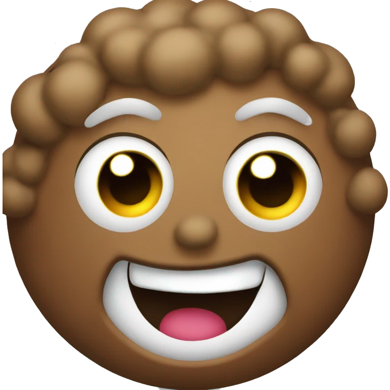 crazy poop emoji emoji