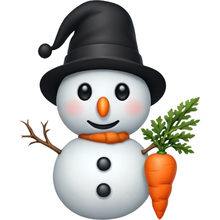 Cross eye snowman emoji