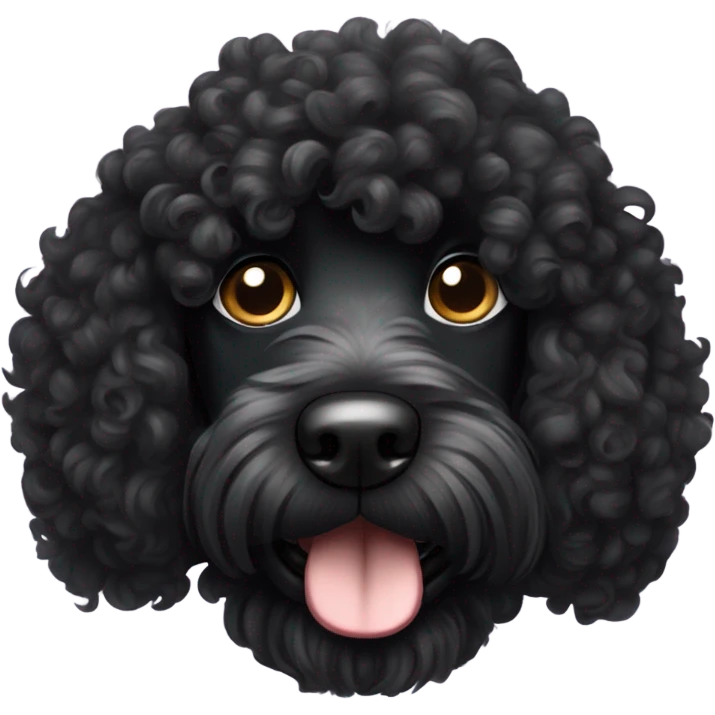 Black Doodle  emoji
