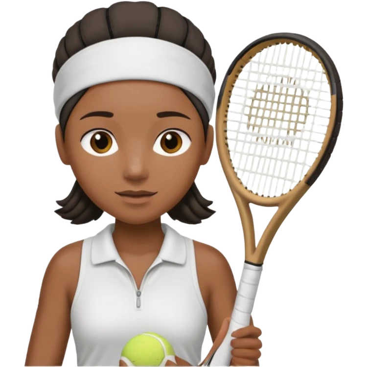 black jamaica half body with head band,half body, tennis racket emoji